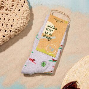 NEW Conscious Step Socks That Save Dogs S Organic Cotton Fair Trade